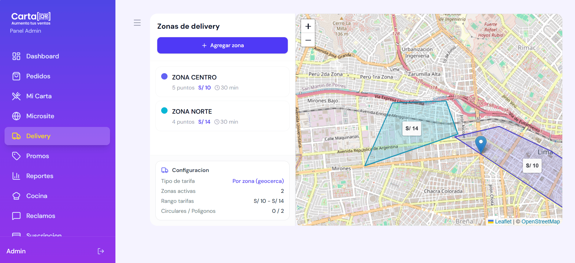 Personaliza tu atención de Delivery