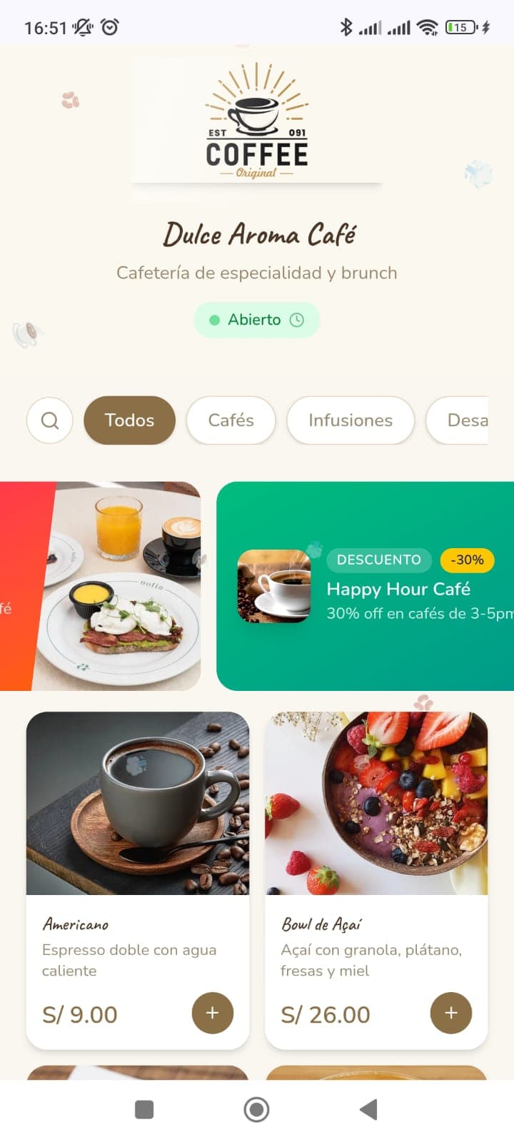 Dulce Aroma Café