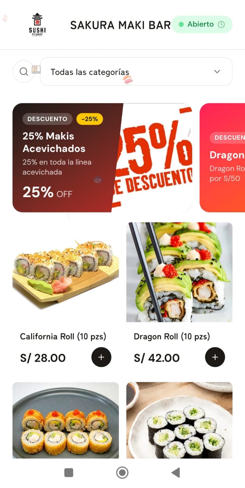 Sakura Maki Bar